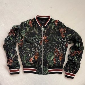 Saks Fifth Avenue Tigha silk bomber